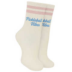 Pink and Blue Retro Crew Sock