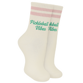 Pink and Green Retro Crew Sock