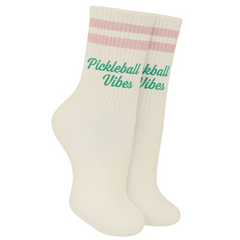 Pink and Green Retro Crew Sock
